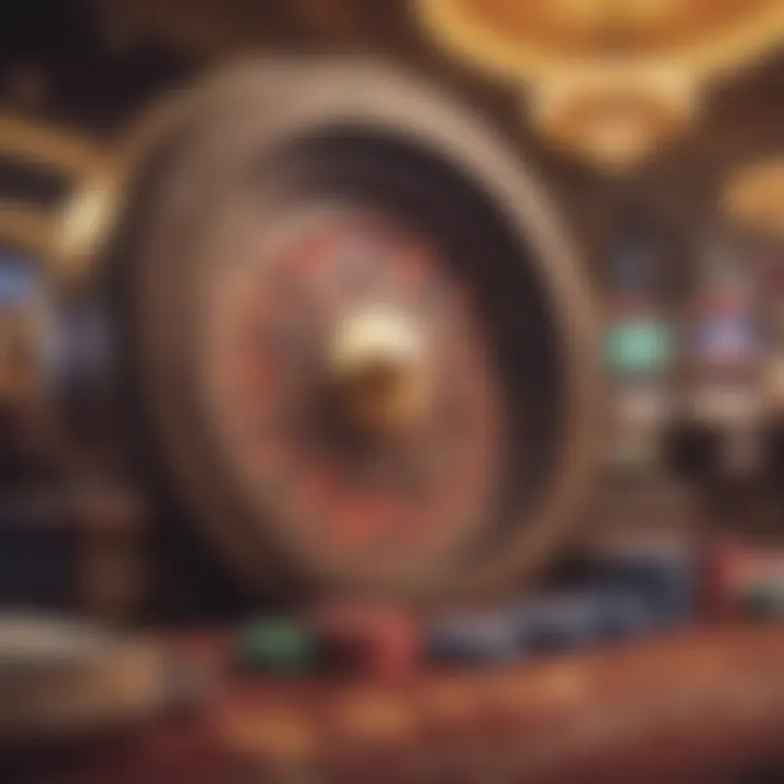 Casino ambiance showcasing tier level distinctions