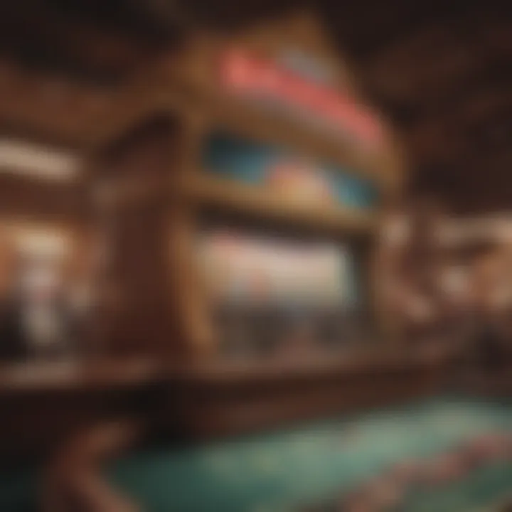 Historical memorabilia highlighting Ballys' legacy in the casino industry