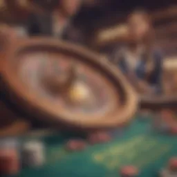 A visually captivating interface of a Betsoft casino game showcasing vibrant graphics and engaging gameplay.