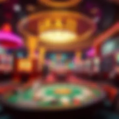 Exploring the Casino Gaming Landscape Conceptual image of casino gaming environment