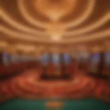 Opulent Gaming Experience at Wynn Las Vegas Opulent gaming floor at Wynn Las Vegas