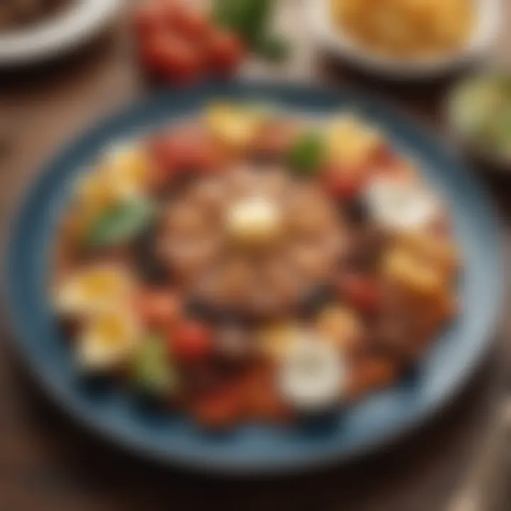 Vibrant dish showcasing local ingredients