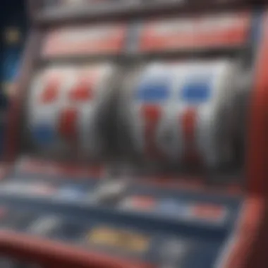 Understanding the Payouts of Double Red White and Blue Close-up of the paytable for the Double Red White and Blue slot machine highlighting payout structures.