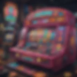 Vibrant Slotomania machine interface showcasing colorful graphics and symbols