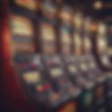 Casino slot machine showcasing vibrant graphics