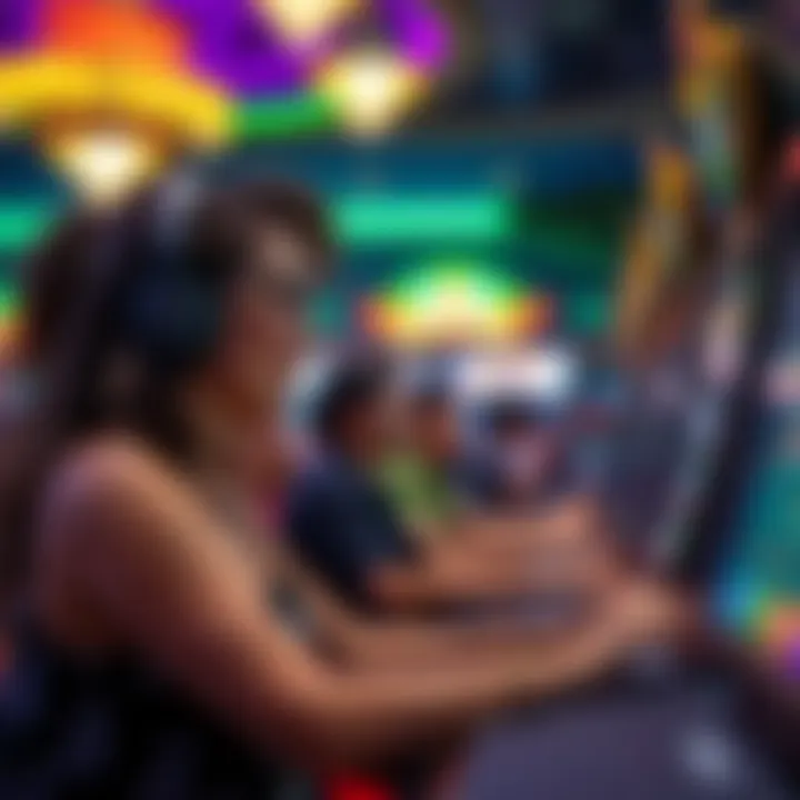User enjoying gameplay on Chumba Casino