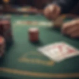 Strategic gameplay in two-player blackjack