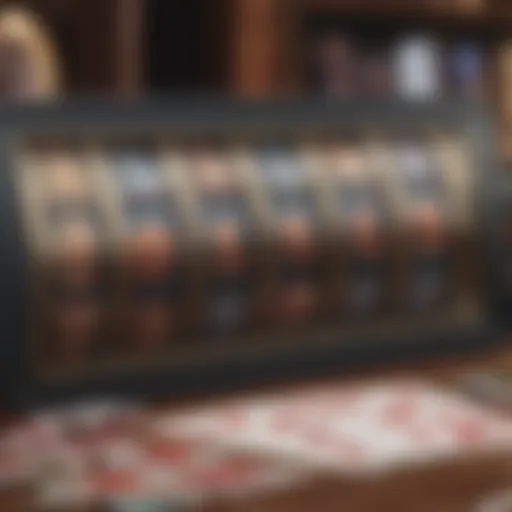 An engaging free video poker interface showcasing various game options
