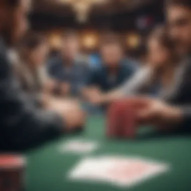 Social Dynamics in Free Poker Gaming Social interactions during a virtual poker game