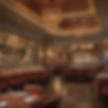 Culinary Delights at Hard Rock Hotel & Casino NJ Dining area showcasing diverse cuisine at Hard Rock Hotel & Casino NJ