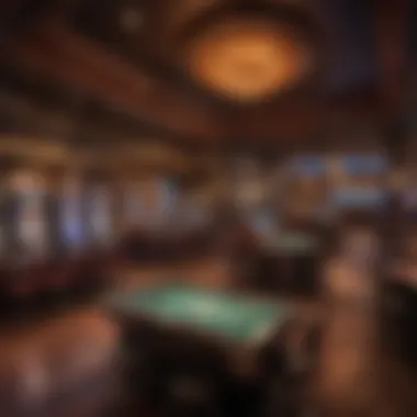 Vibrant Gaming Experience at Hard Rock Hotel & Casino NJ Exciting gaming floor at Hard Rock Hotel & Casino NJ