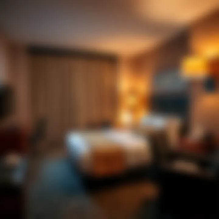 Cozy guest room with modern amenities