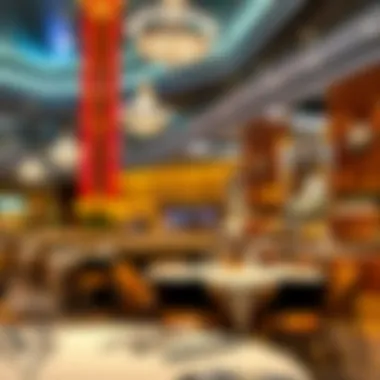 Diverse Dining Options Diverse dining options in a Las Vegas hotel