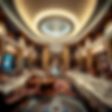 Luxurious Hotel Lobby Luxurious hotel lobby in Las Vegas