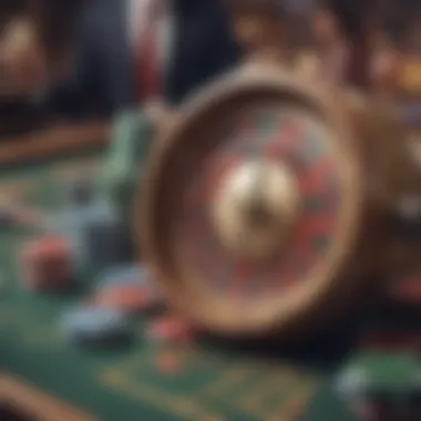 Technological Advancements in Casino Gaming Conceptual illustration representing technological advancements in gaming