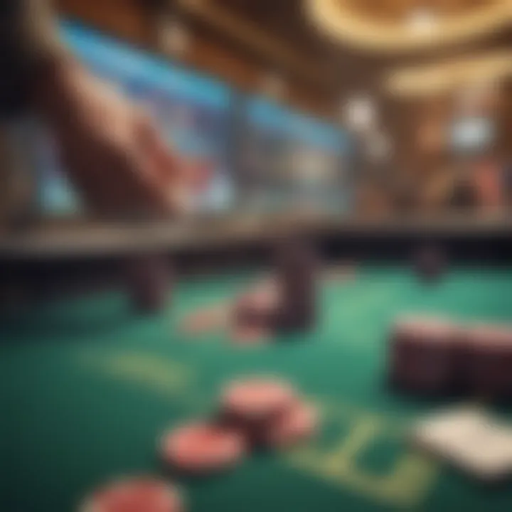 Illustration of responsible gambling strategies