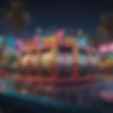 LuckyLand Slots logo showcasing vibrant graphics