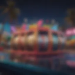 LuckyLand Slots logo showcasing vibrant graphics