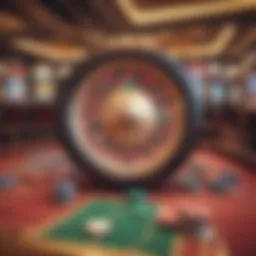 A vibrant casino floor showcasing various Pragmatic Play games