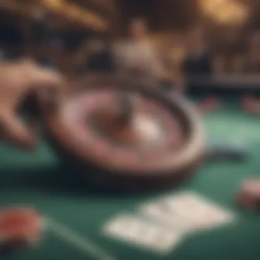 A close-up of technology enhancing gambling experiences