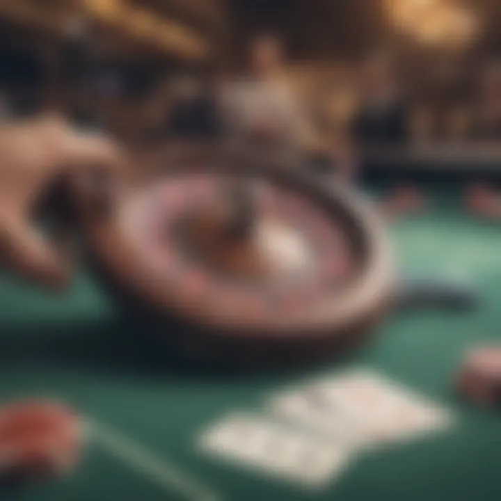A close-up of technology enhancing gambling experiences