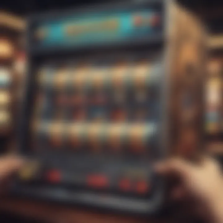 An engaging online slot gaming interface on a computer