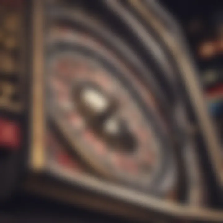 Close-up of a winning slot machine spin