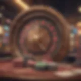 A captivating view of an online casino interface