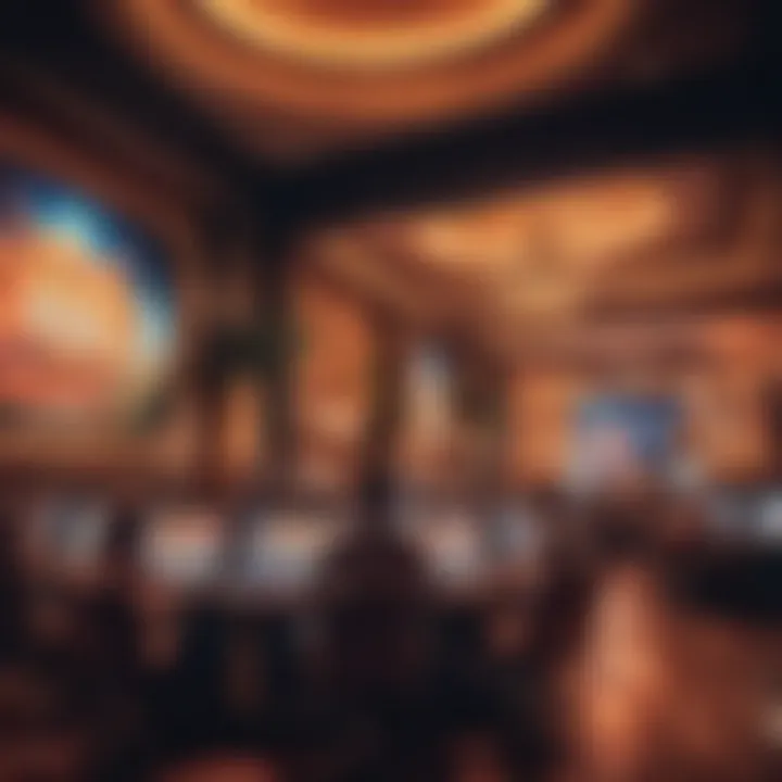 Vibrant entertainment scene at Aria MGM Grand