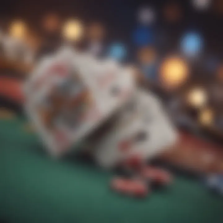 An array of different blackjack game variations