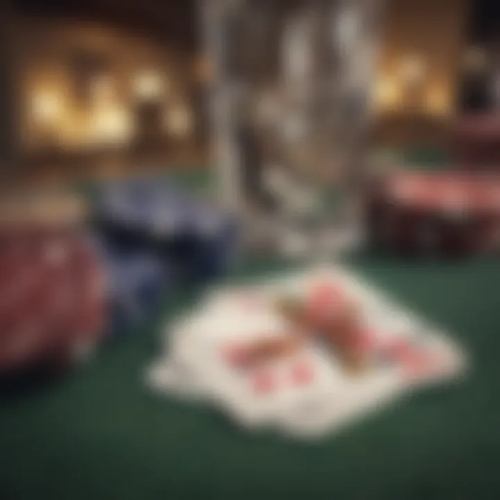 An illustration contrasting online and traditional European Blackjack play