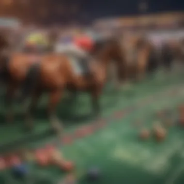 Betting Strategies and Odds Calculations Visual representation of betting strategies and odds calculations.