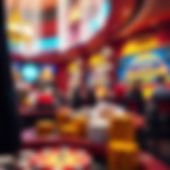 Illustration of various online casino bonuses available to players