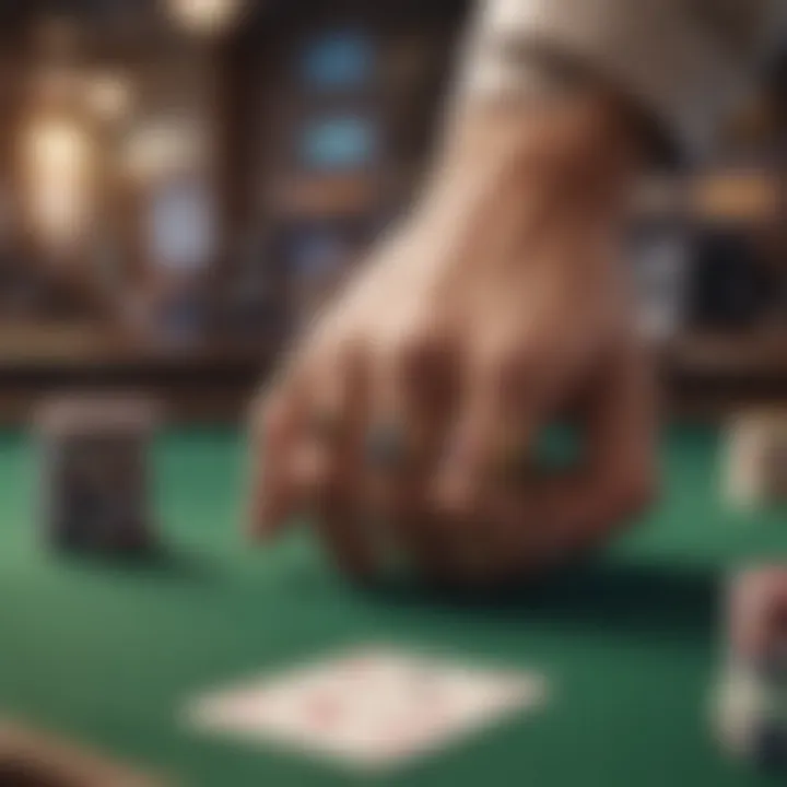 Screenshot of a winning hand in the Let It Ride app