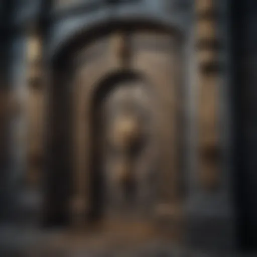 Intricate design of the Iron Bank slot game
