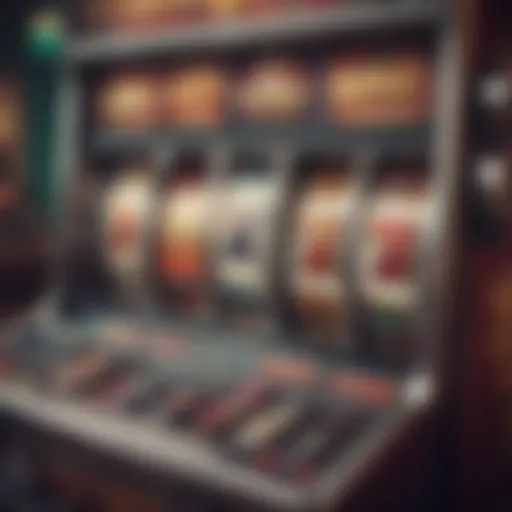 A vibrant slot machine with humorous themes