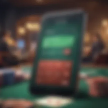 Secure Payment Methods A secure payment method screen in a poker application highlighting user safety features
