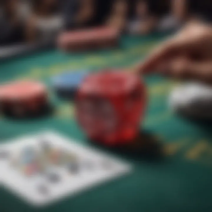 An analytical chart representing user behavior trends in online poker