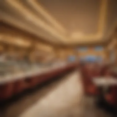 Culinary Delights at Caesars Palace A glimpse of upscale dining options available at Caesars Palace