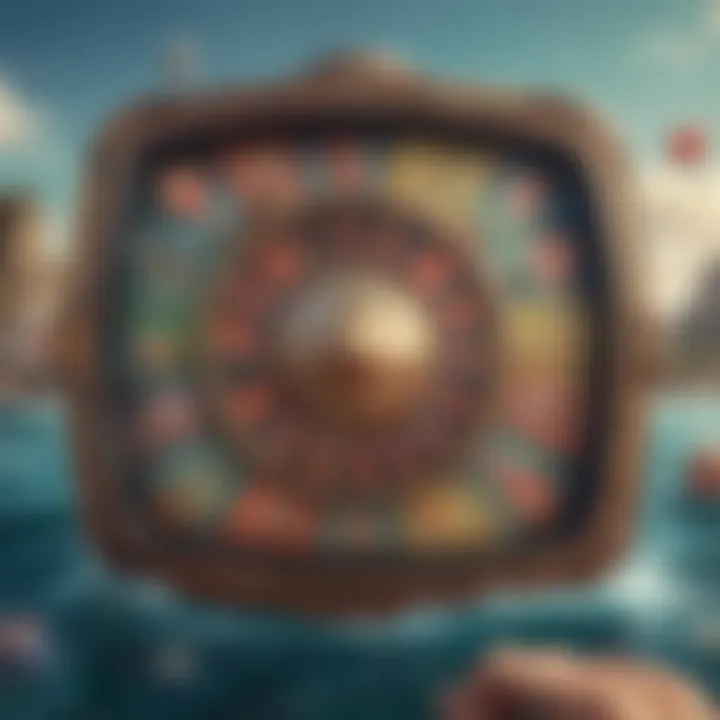 Diverse selection of games available on the Ocean Online Casino App