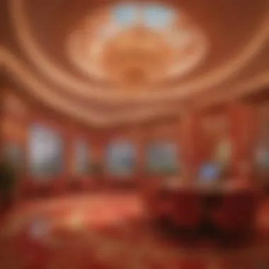 Interior Design of Wynn Chinese Interior view of Wynn Chinese reflecting the blend of tradition and modernity