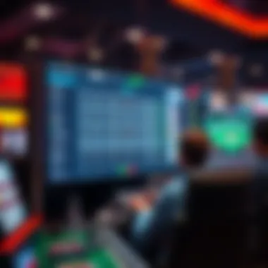 Innovative Technology for Sports Books High-tech betting software interface