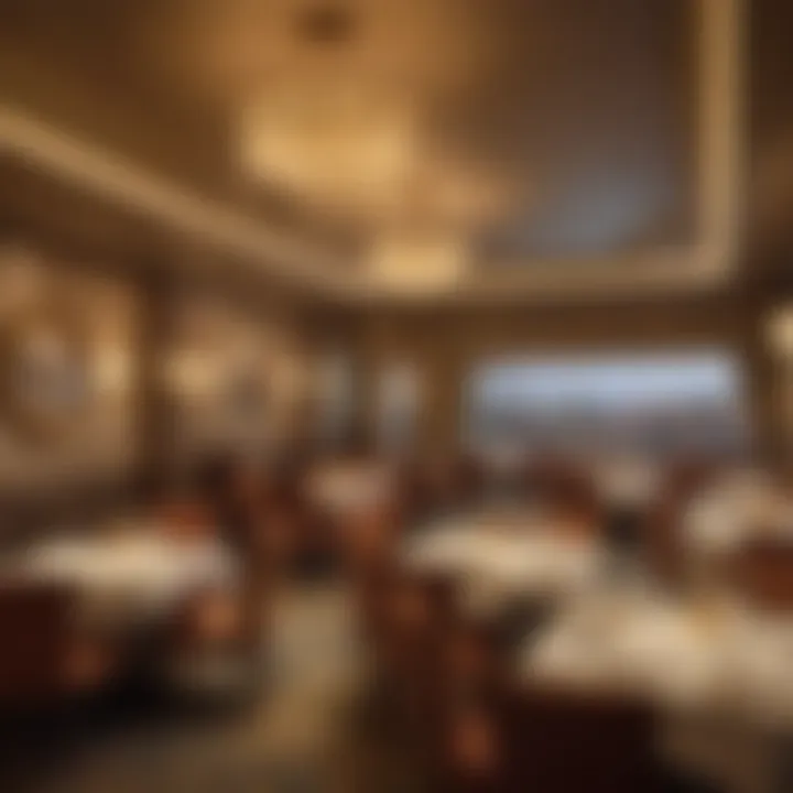 Dining area in Gold Strike Hotel featuring elegant decor
