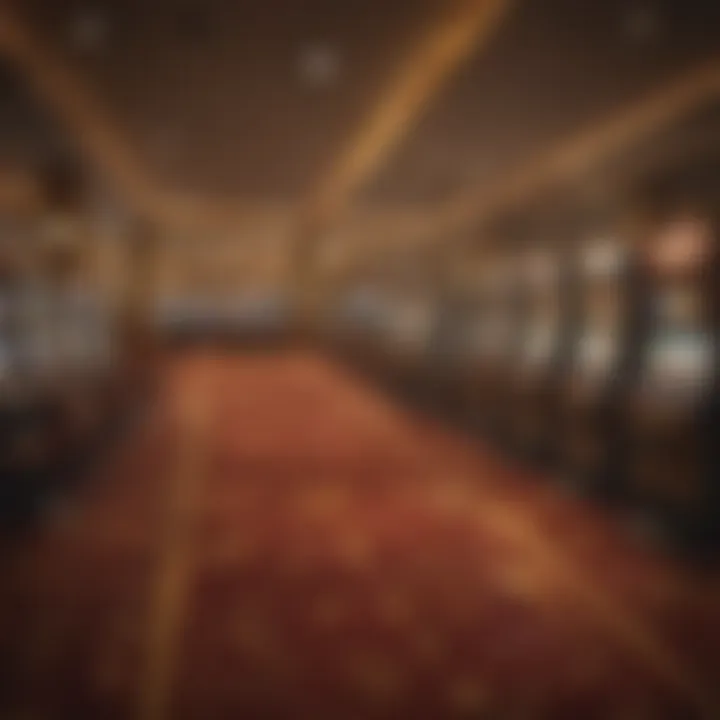 Vibrant gaming floor filled with slot machines and patrons enjoying their time
