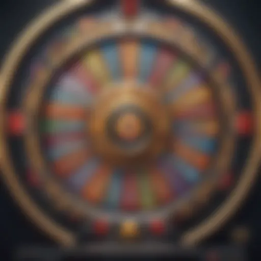 Visual representation of the IGT Wheel of Fortune slot machine