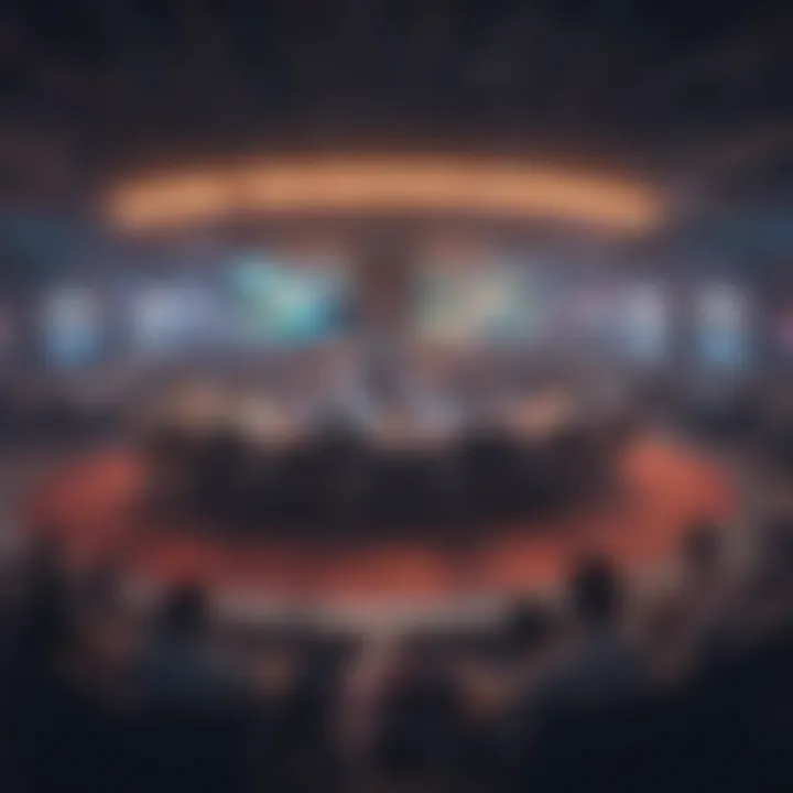 An infographic showing various esports tournament types and structures