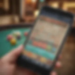 Screenshot of Jackpocket app interface showcasing lottery options