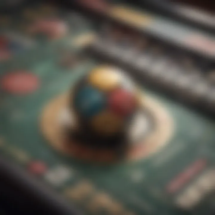 Detailed infographic explaining the mechanics of Keno gameplay within the app.