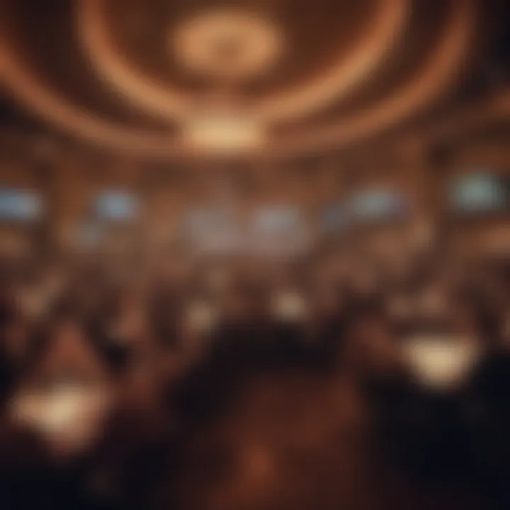 Crowd enjoying live entertainment at Mandalay Bay Las Vegas Club