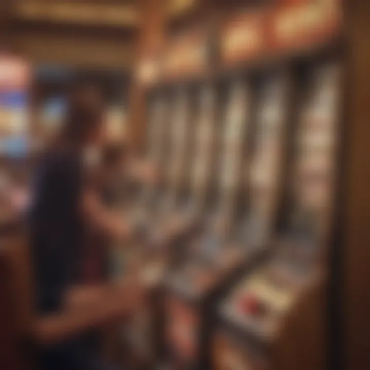 A group of players enjoying penny slots in Las Vegas